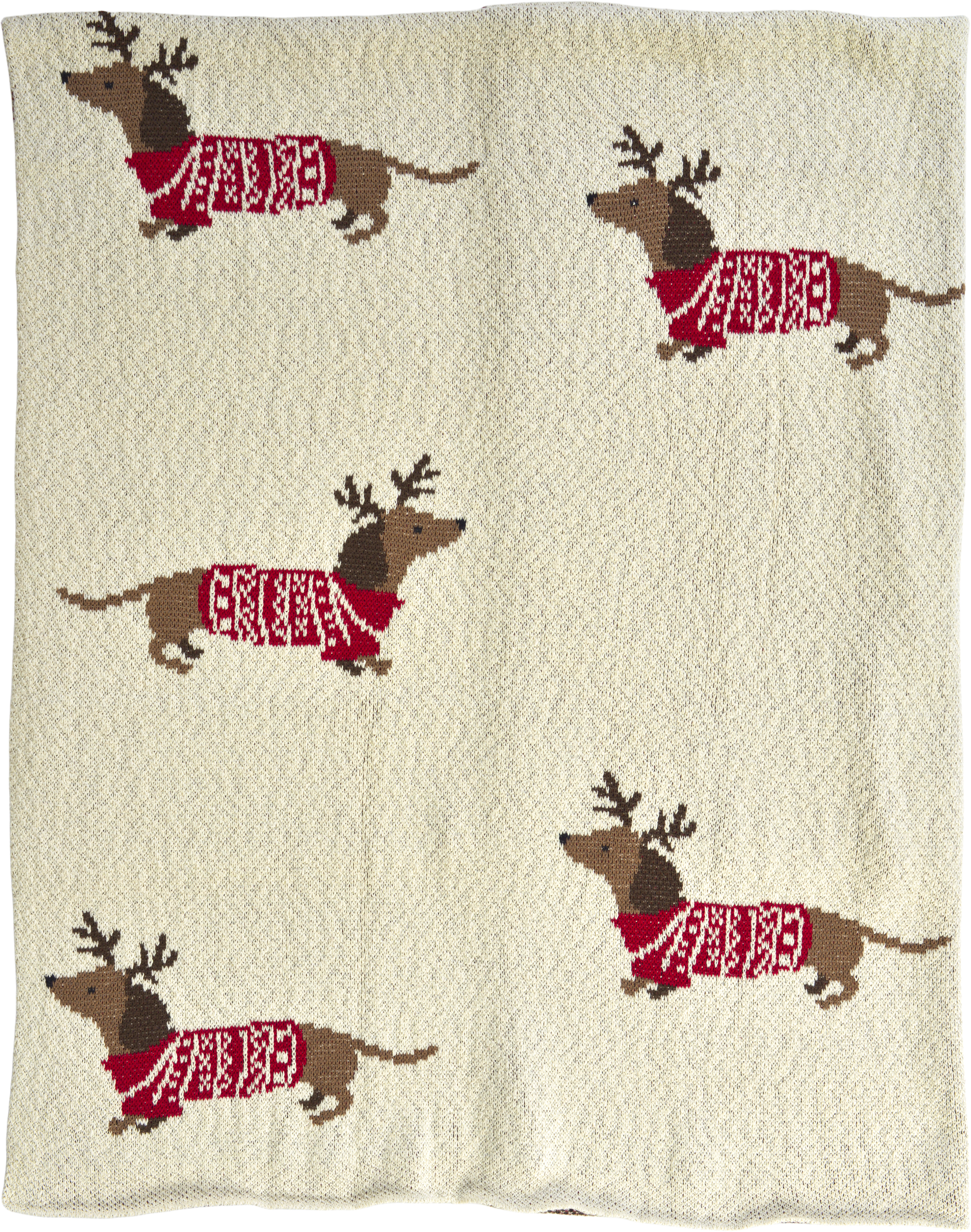sander Plaid Merry Dogs 130 x 170
