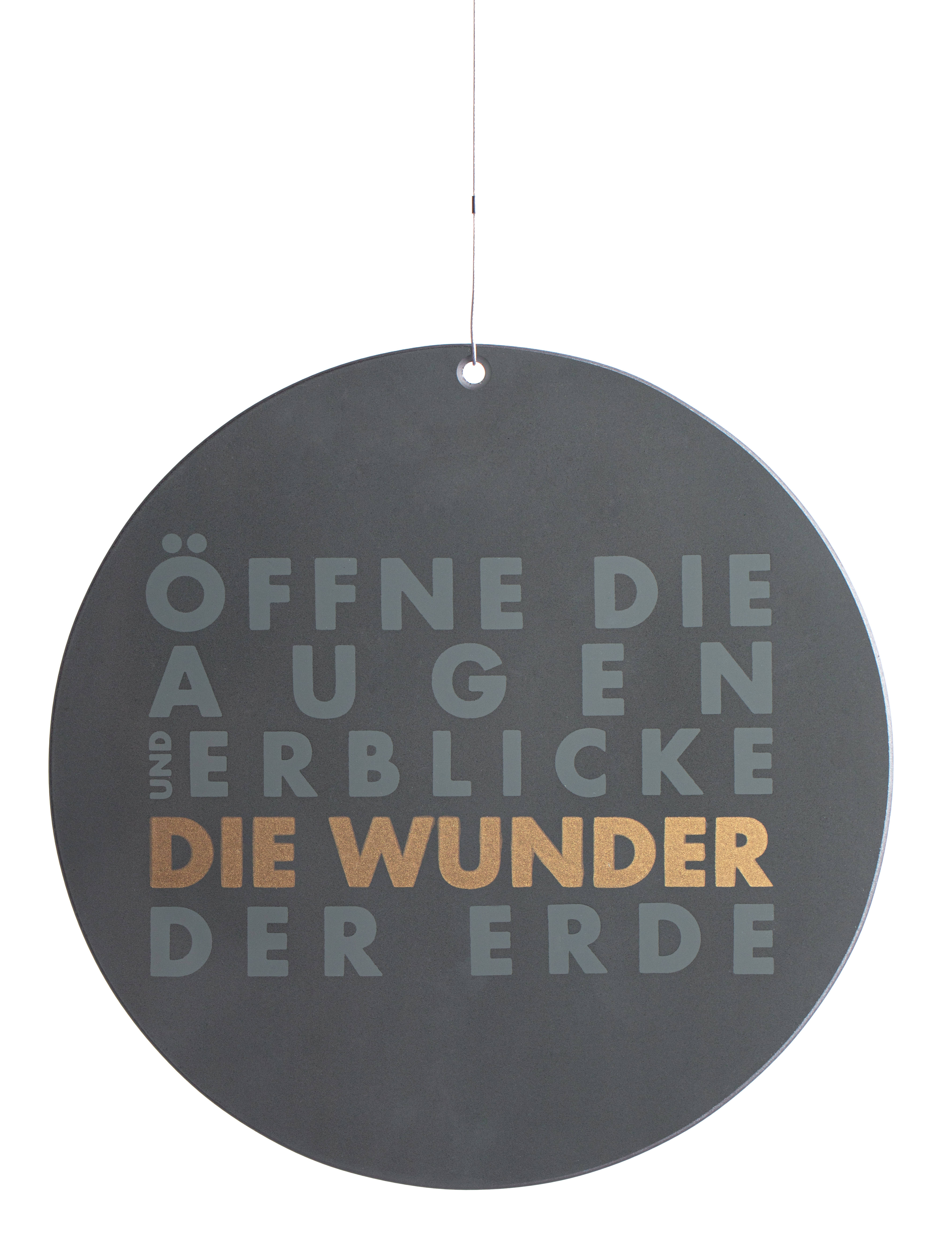 räder Living Raum & Zeit Fensterbild "Öffne die Augen..."