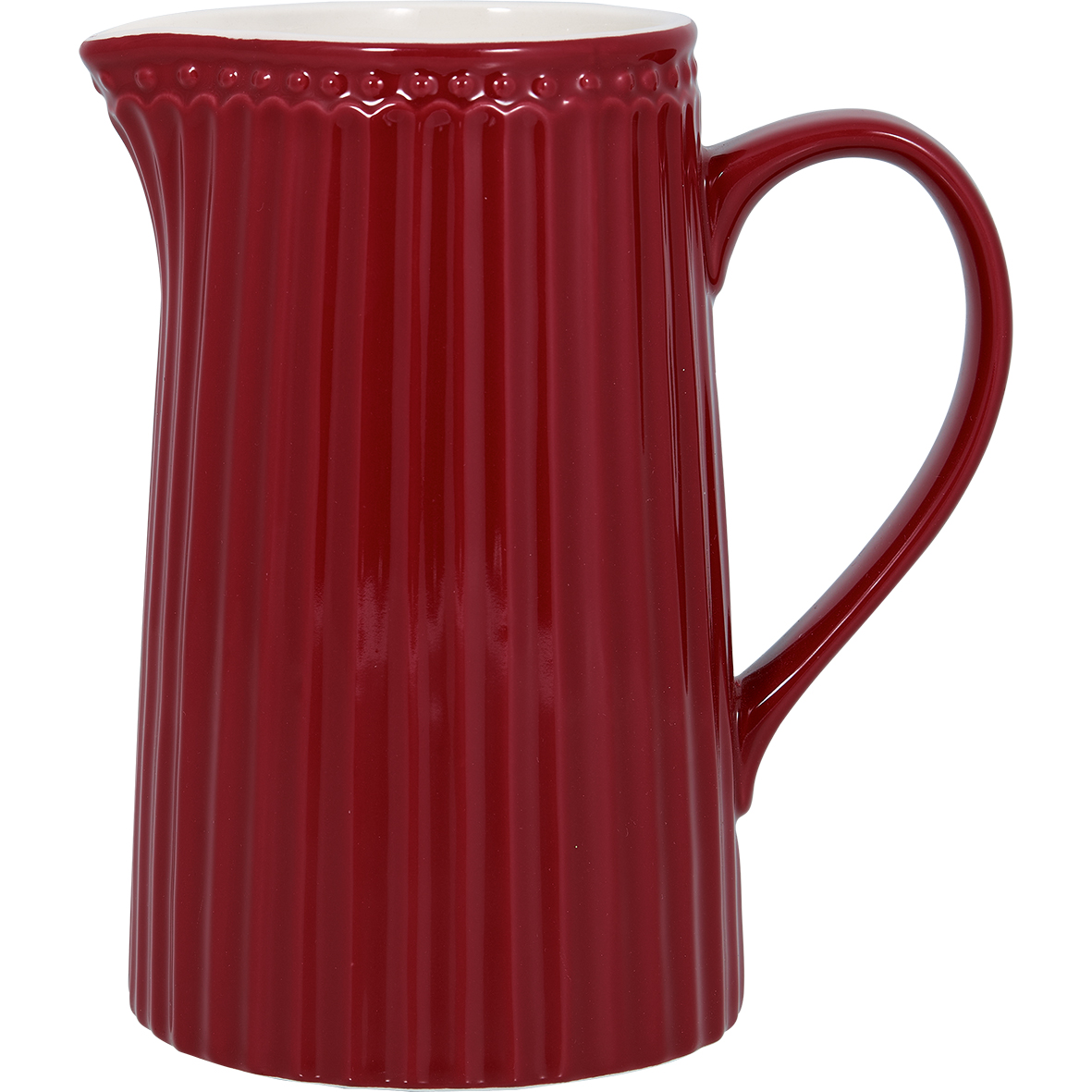 Greengate Porzellan-Krug Alice Claret Red