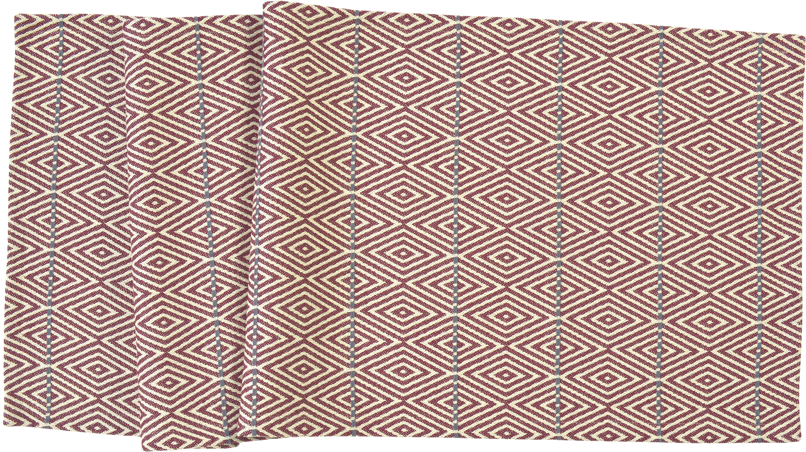 sander Tischläufer Rialto Rot 50 x 146