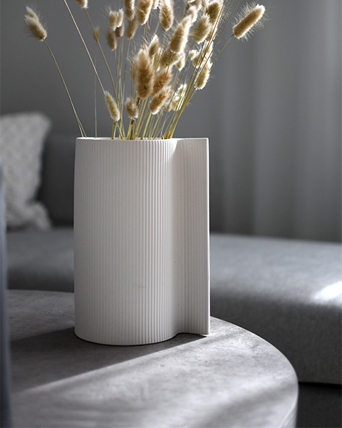 Storefactory Vase Vassunda White