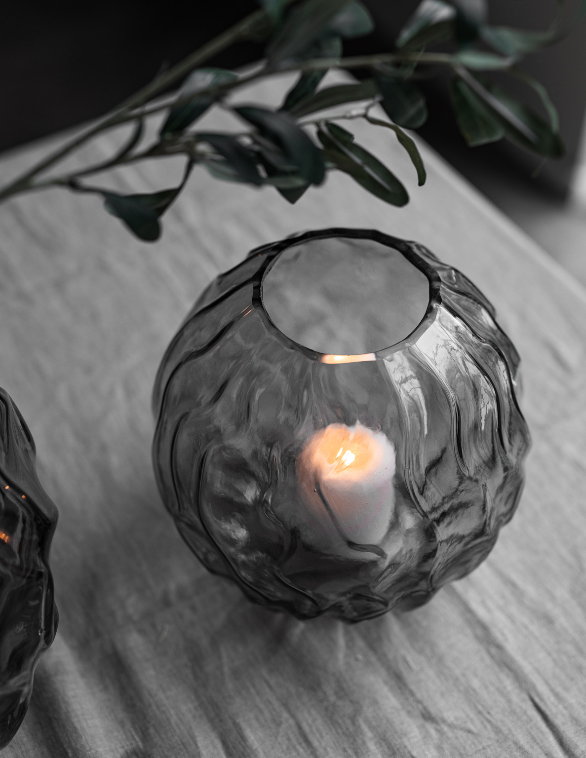 Storefactory Glasvase Malmbäck Large Grey