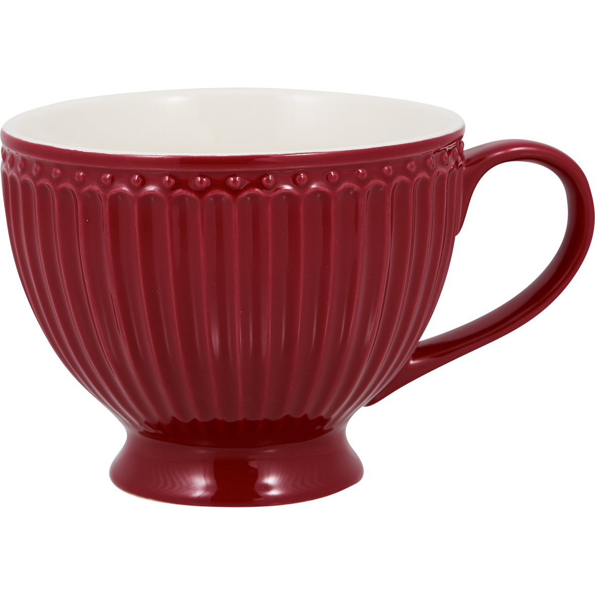 Greengate Teetasse Alice Claret Red