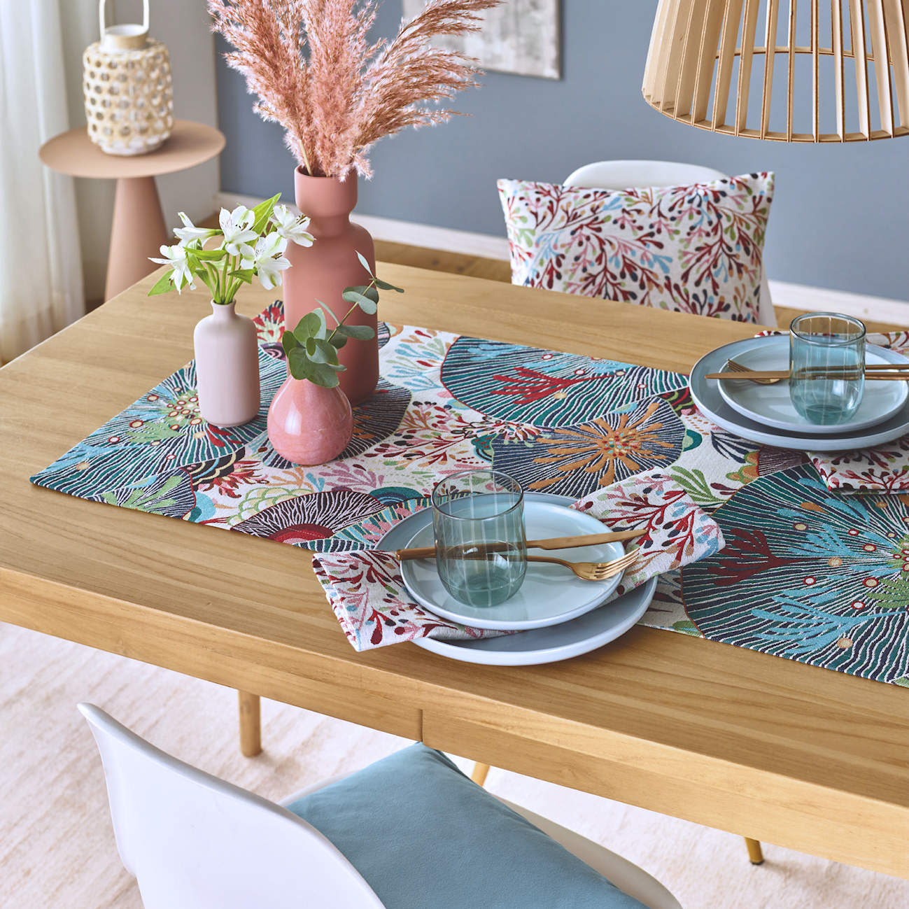 sander Tischläufer Seaflowers 40 x 100