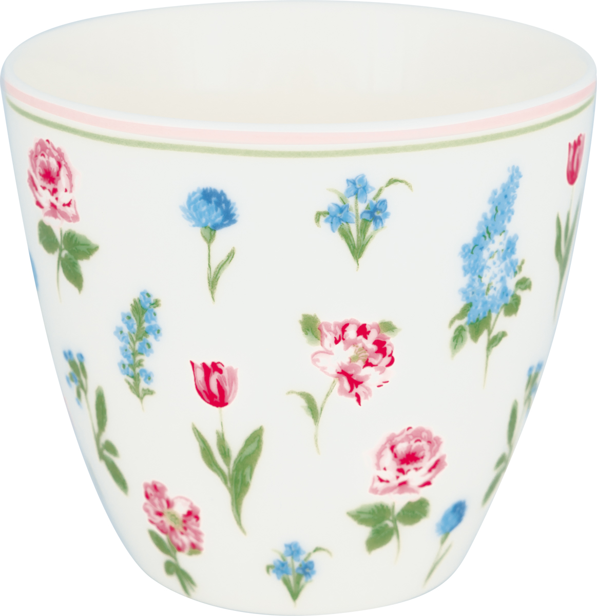 Greengate Latte Cup Estrid White