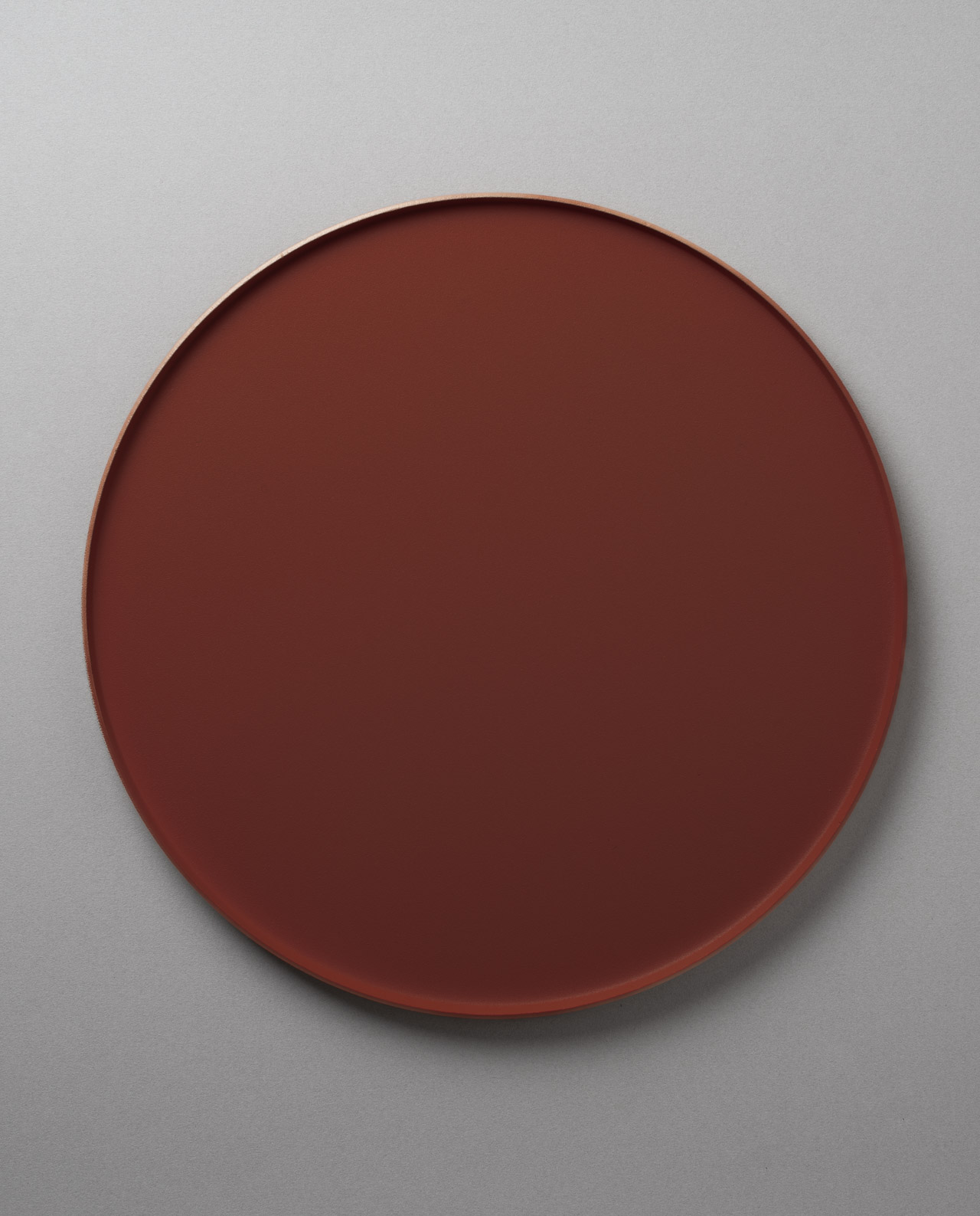 Våges Smide Metallteller Rust Red