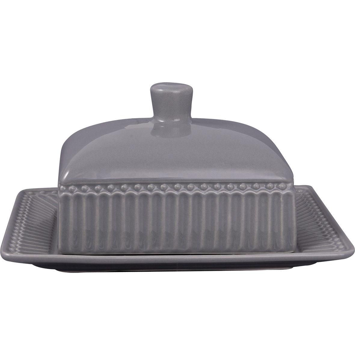 Greengate Butterdose Alice Stone Grey Medium