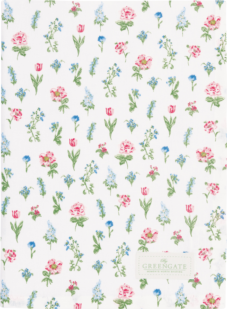 Greengate Geschirrtuch Estrid White