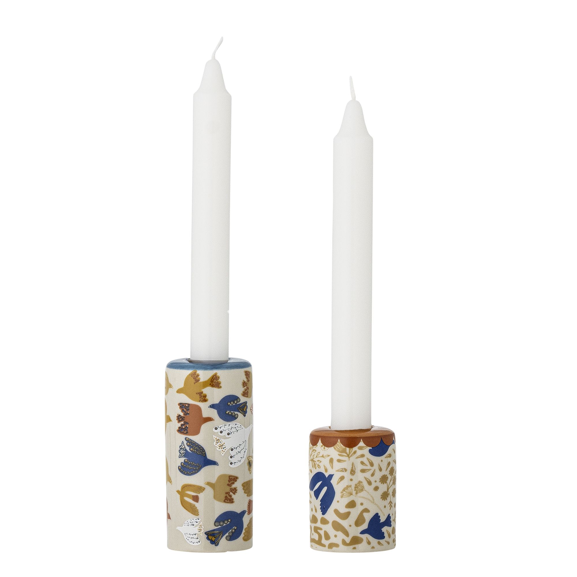 Bloomingville Anniversary Stabkerzenhalter Bunt 2er Set