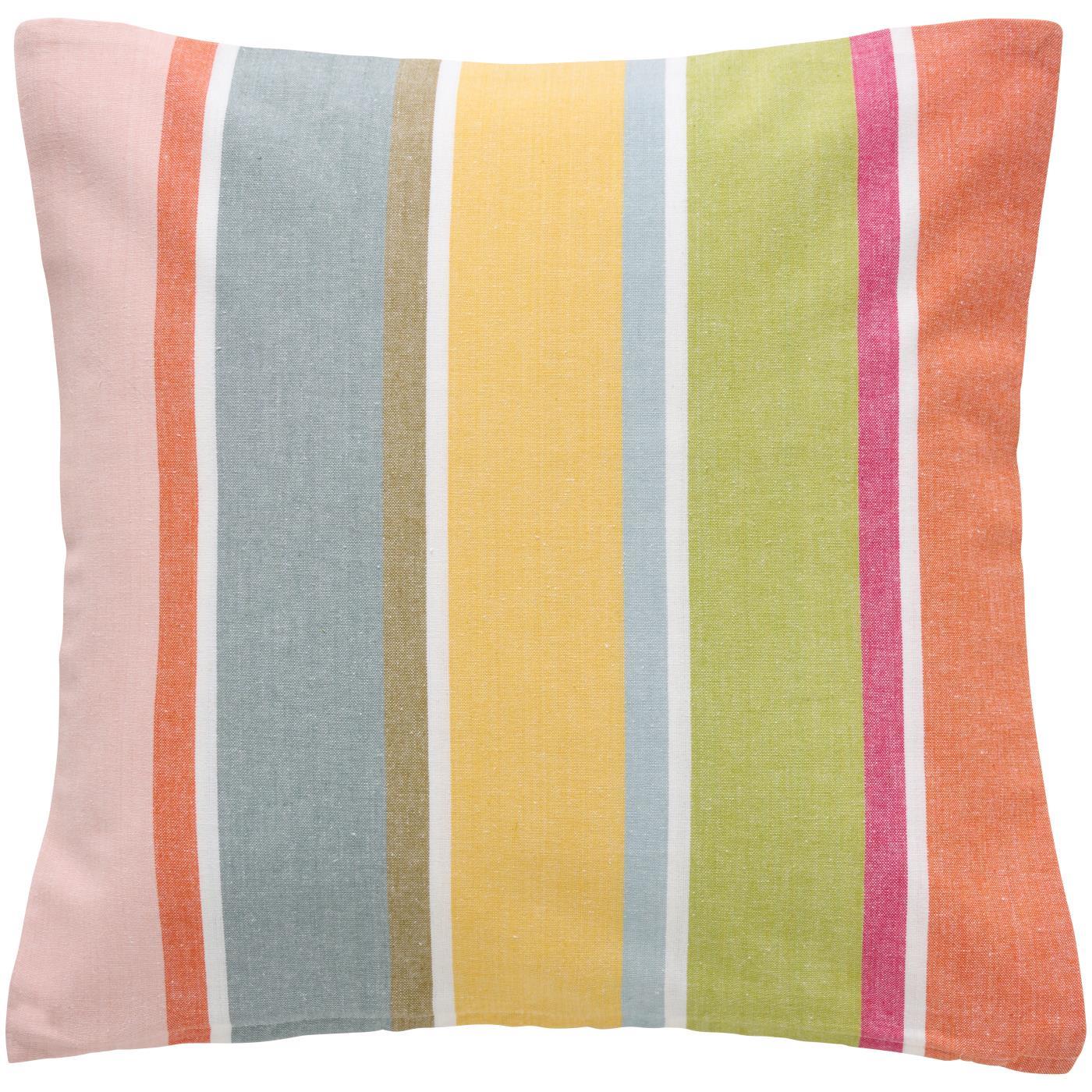 Ib Laursen Kissenbezug mit multifarbigen Streifen