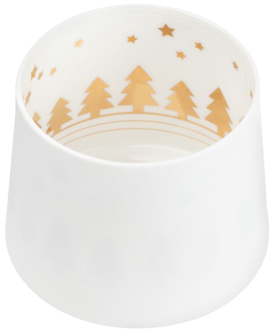 räder Living Windlicht Schattenspiel Tannenwald