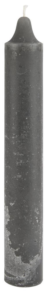 Ib Laursen Stabkerze Rustikal Dunkelgrau
