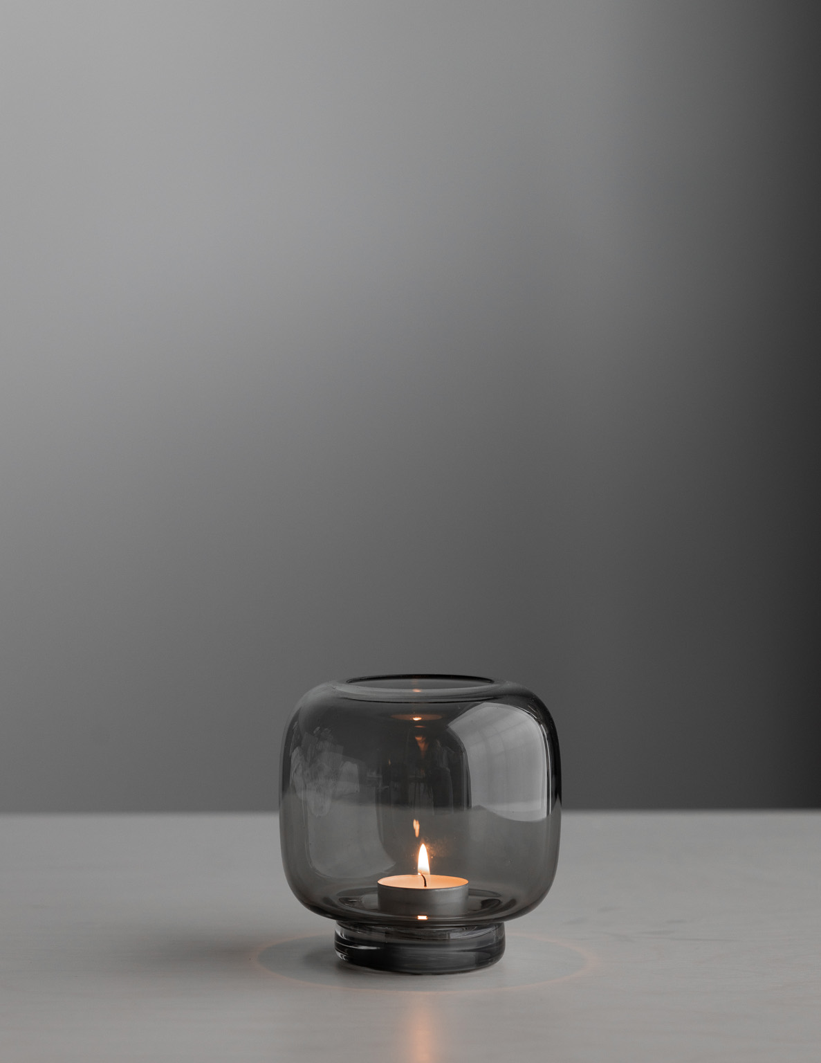 Storefactory Teelichthalter /Vase Hultsjö Grau