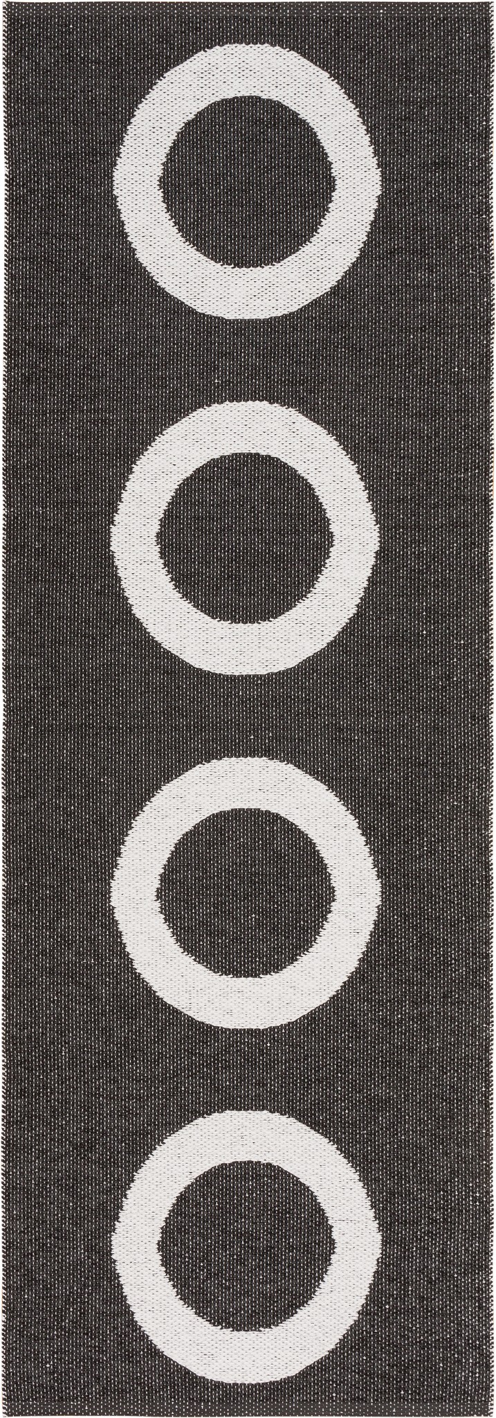 Horredsmattan Fussmatte Circus Black 70 x 50