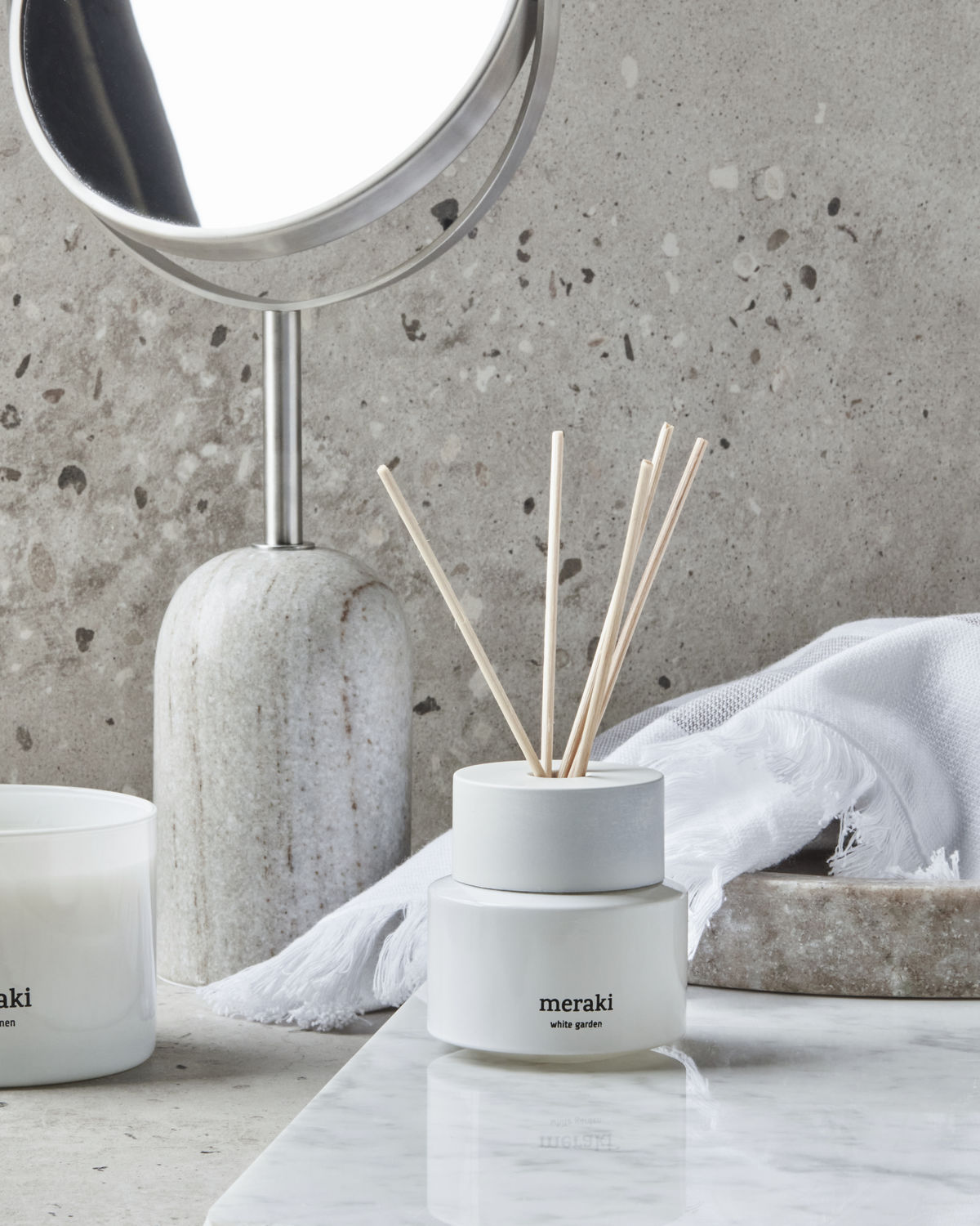 Meraki Raumduft Diffuser White Garden