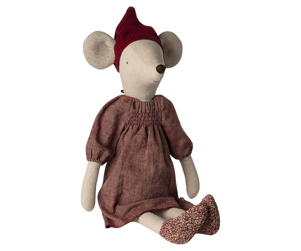 Maileg Weihnachtsmaus Maxi Mädchen