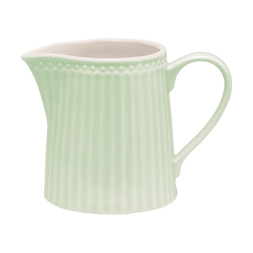 Greengate Porzellan-Milchkännchen Alice Pale Green