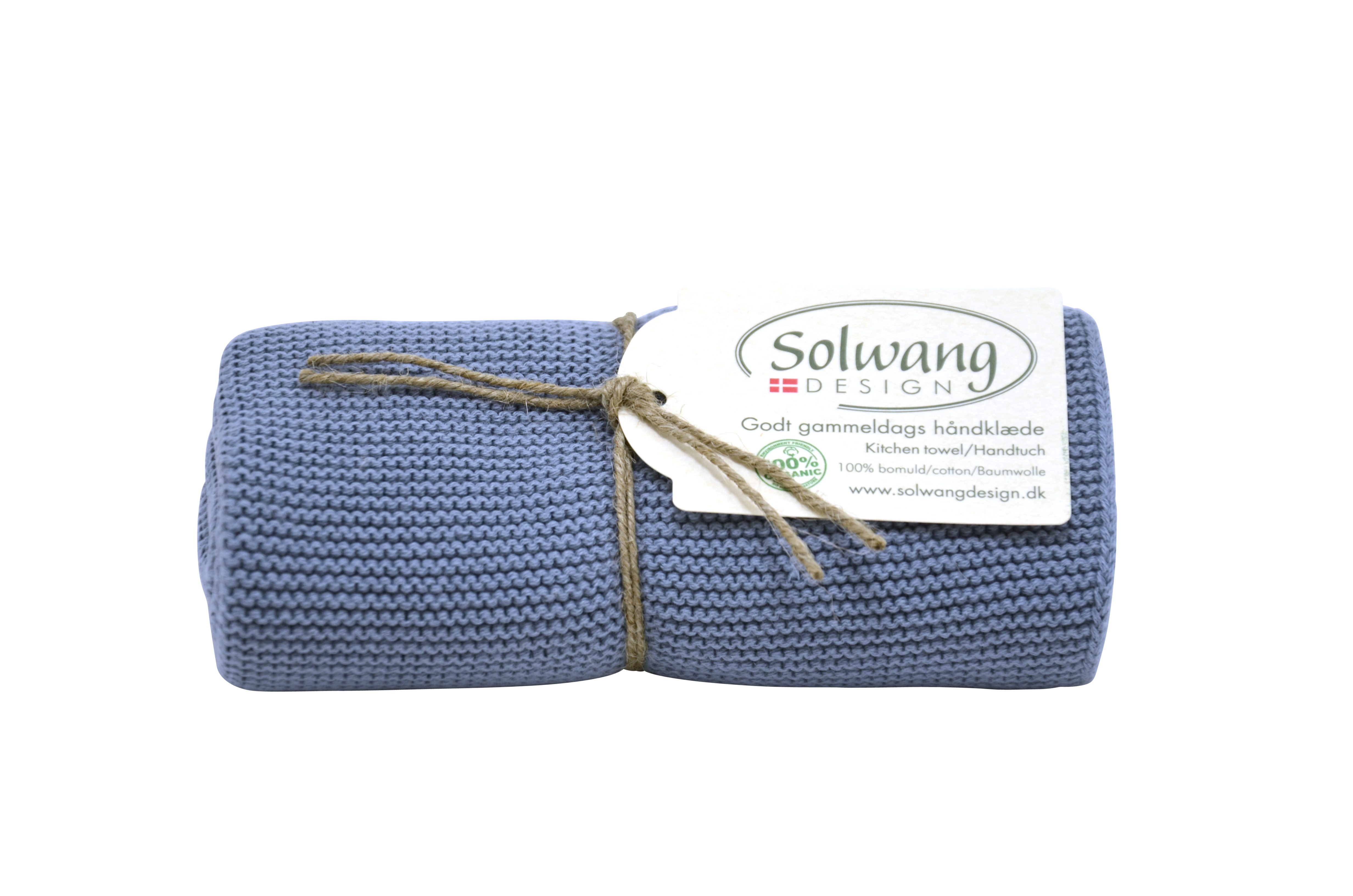 Solwang Handtuch Antikblau BIO