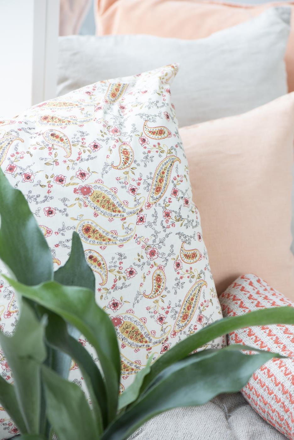 Ib Laursen Kissenbezug Paisley kleine Blumen