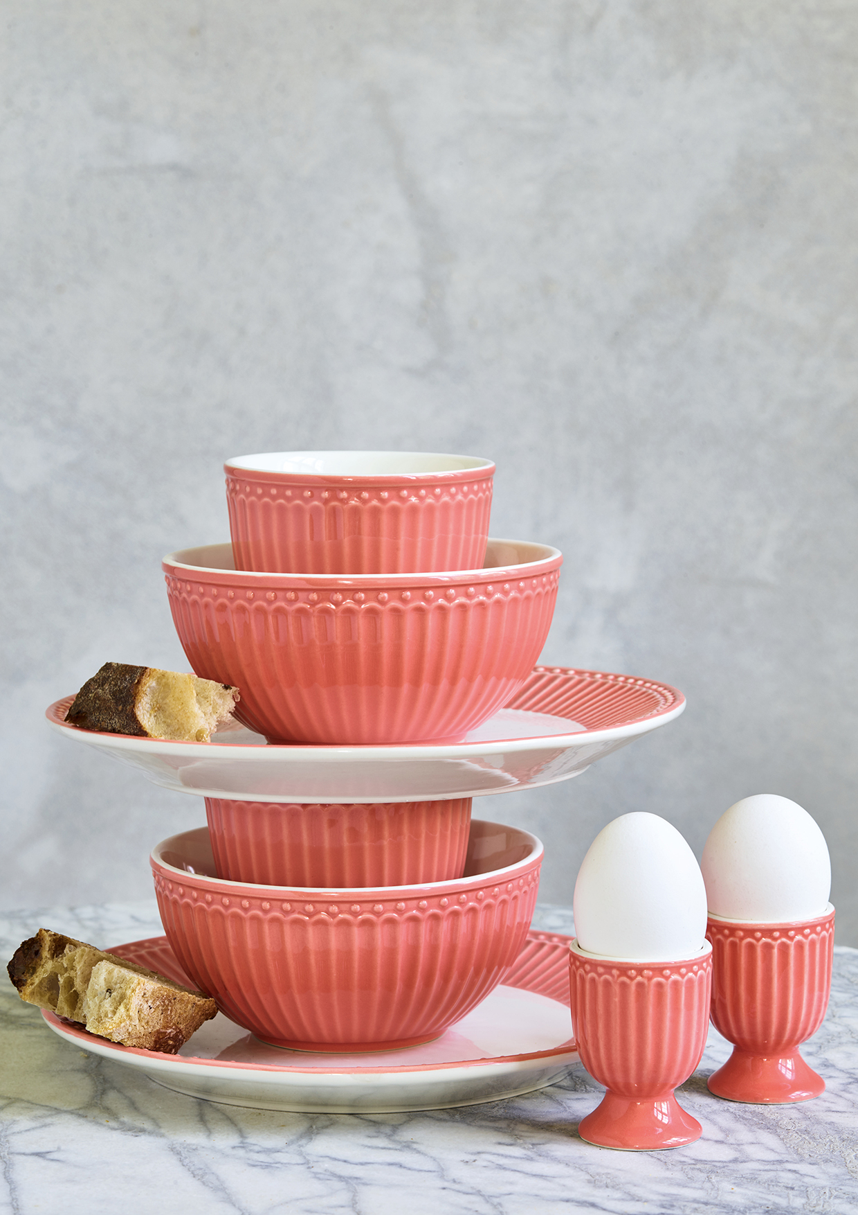 Greengate Müsli Schale Alice Coral