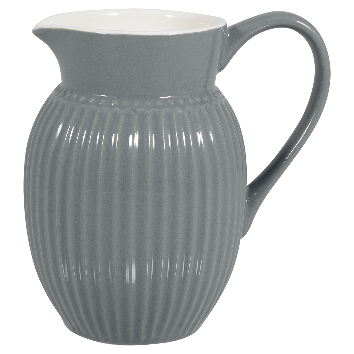 Greengate Porzellan-Krug Alice stone grey 0,5l