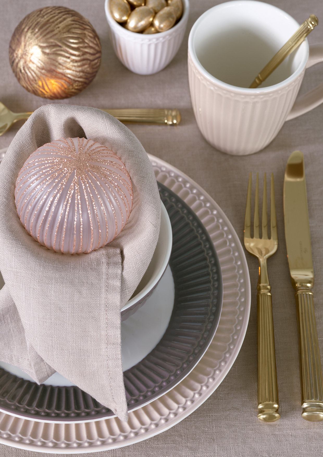 Greengate Frühstücksteller Dark Chocolate