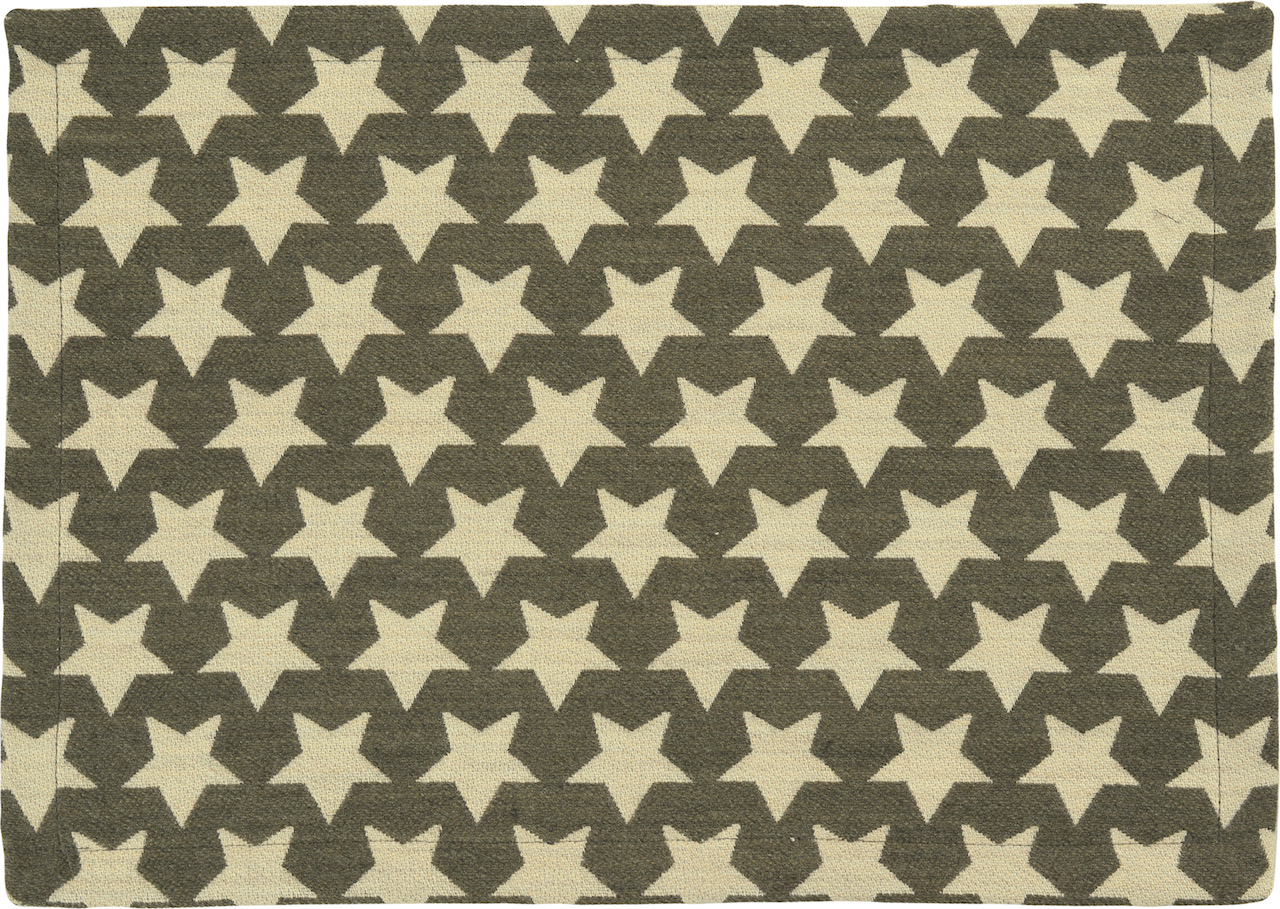 sander Tischläufer Stars Grün 40 x 150