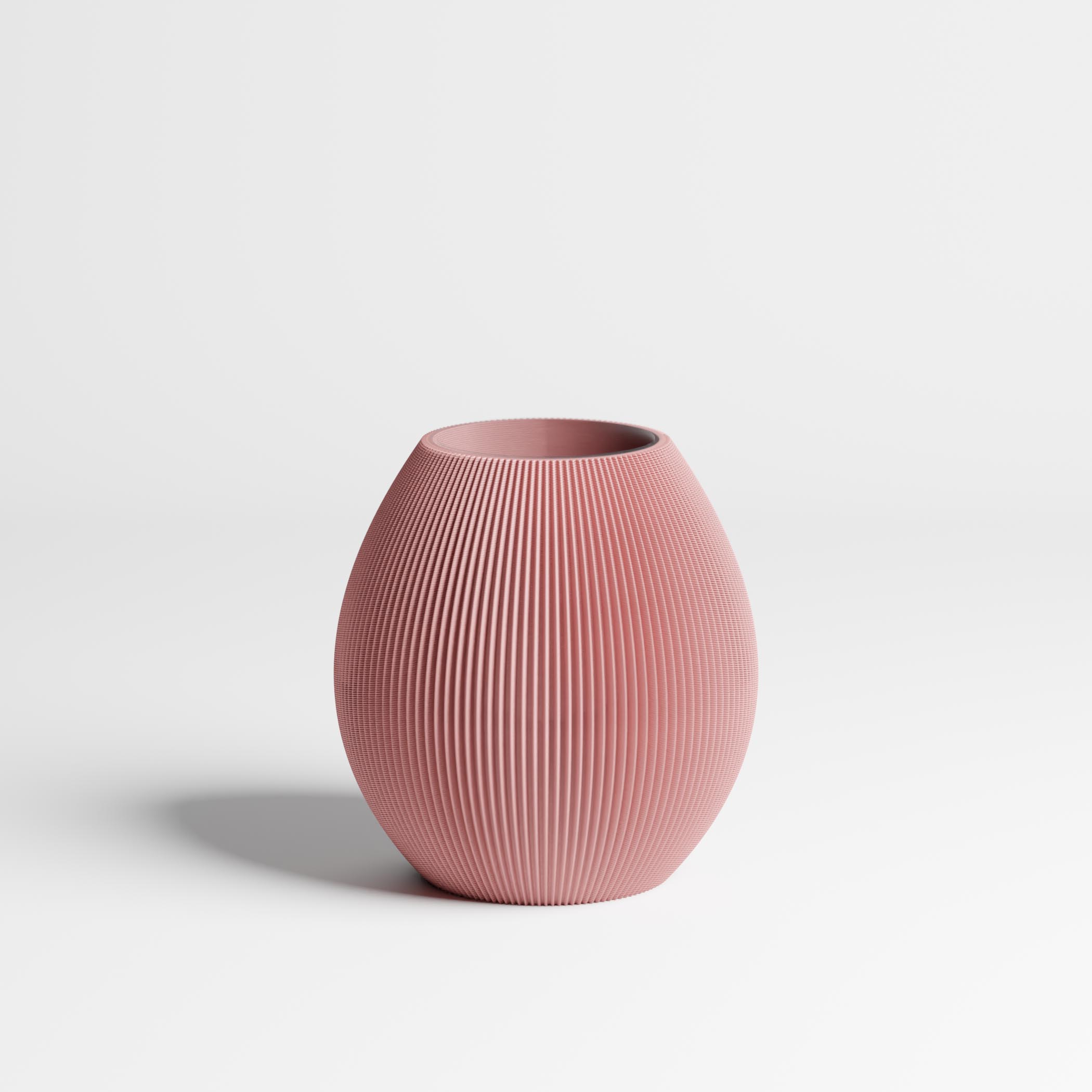 DENNISMAASS Vase Rund M Terracotta