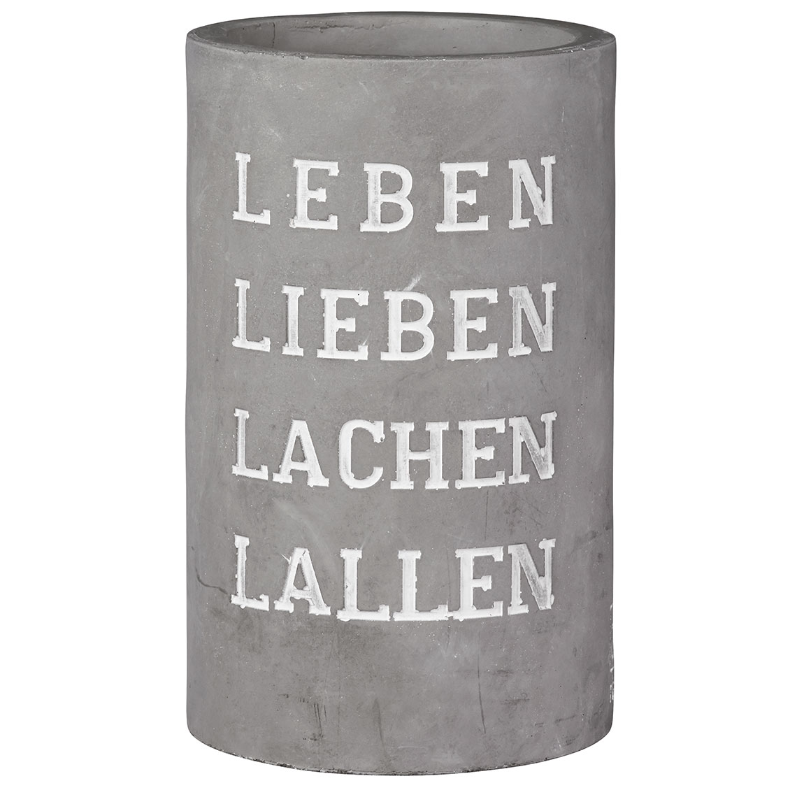 räder Beton Flaschenkühler "Leben, Lieben..."
