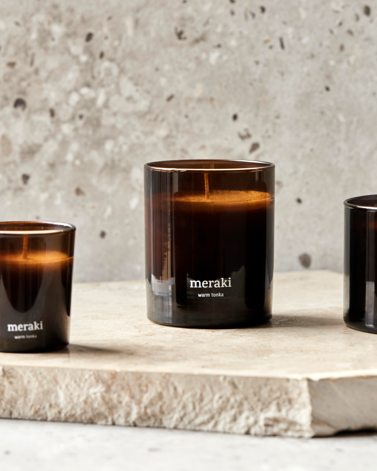 Meraki Duftkerze Warm Tonka