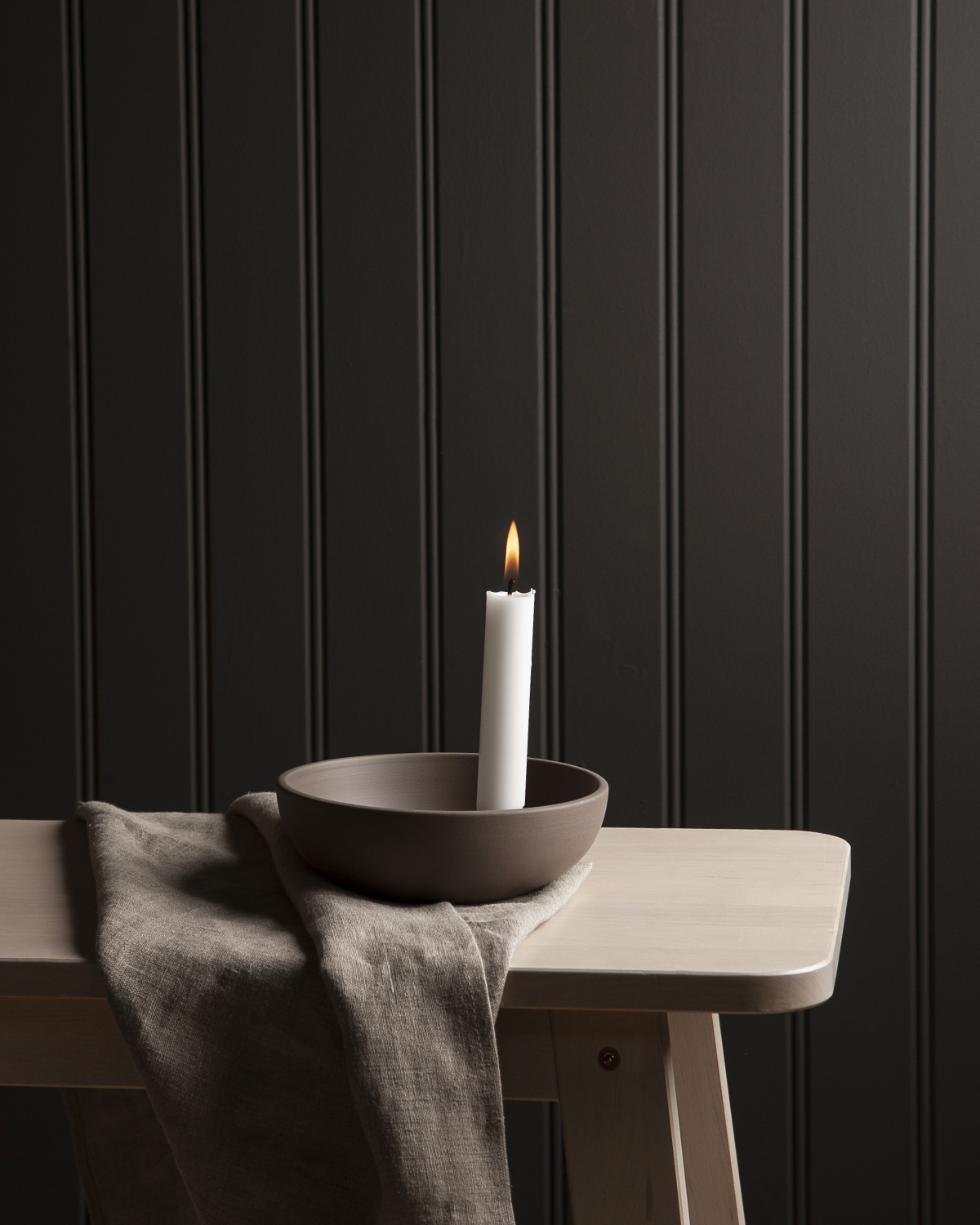 Storefactory Kerzenhalter Lidatorp Small Brown