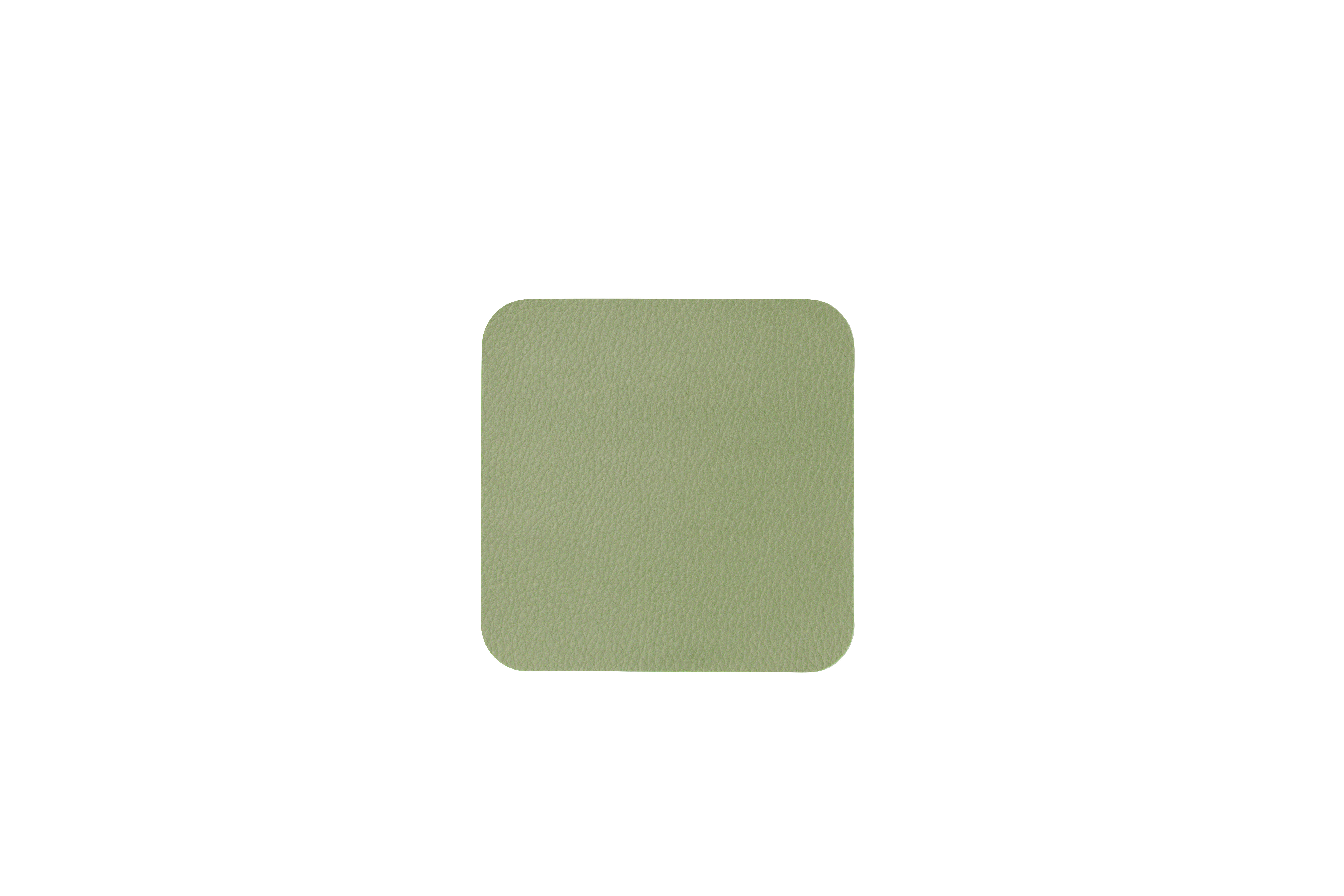 ASA 4er Set Untersetzer Sage Lederoptik