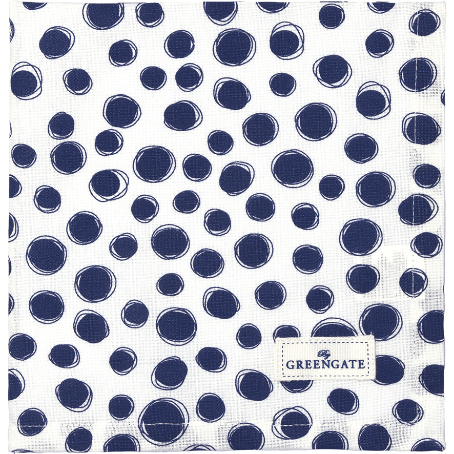 Greengate Stoffserviette Tippa Blue