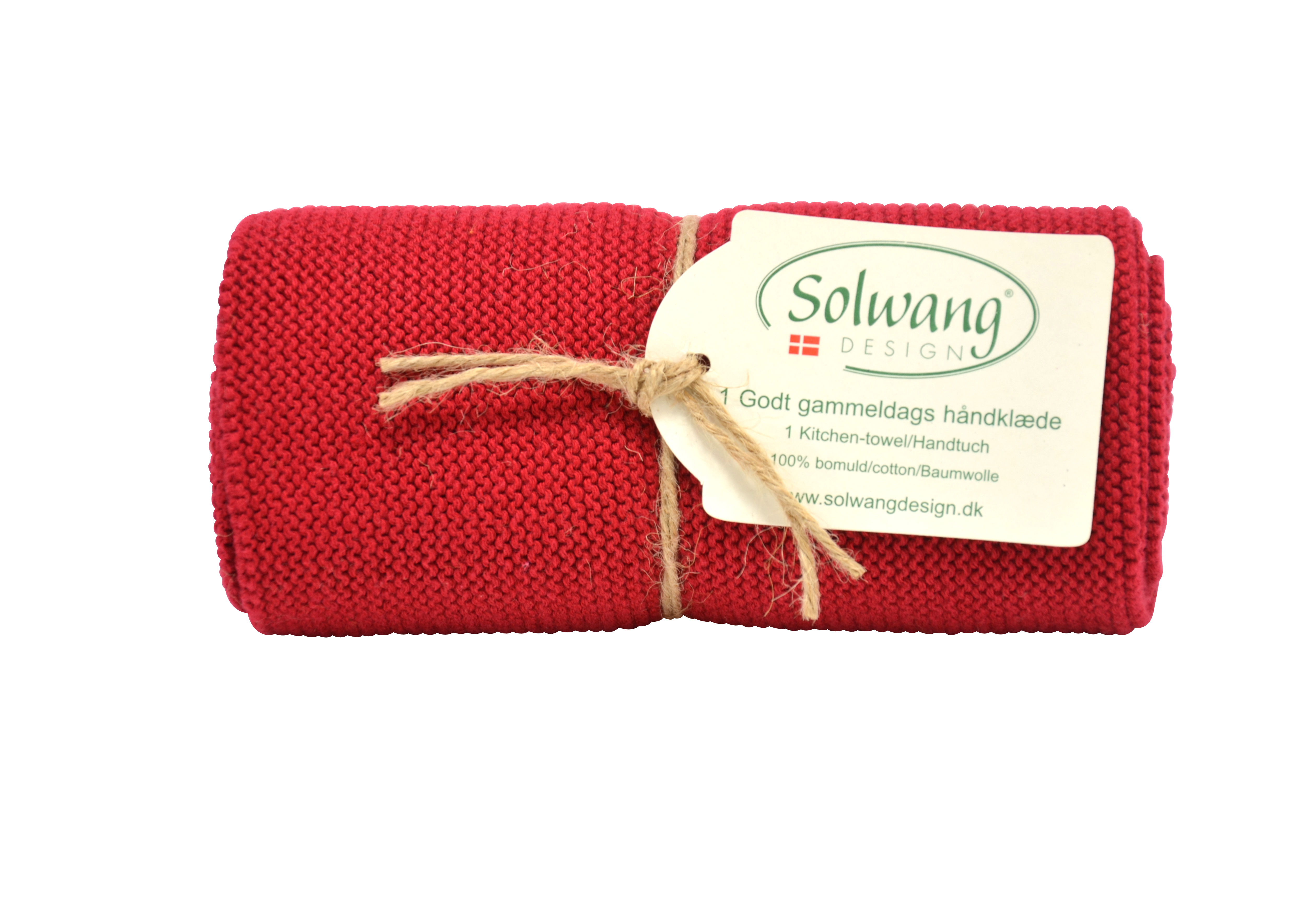 Solwang Handtuch Tiefrot BIO