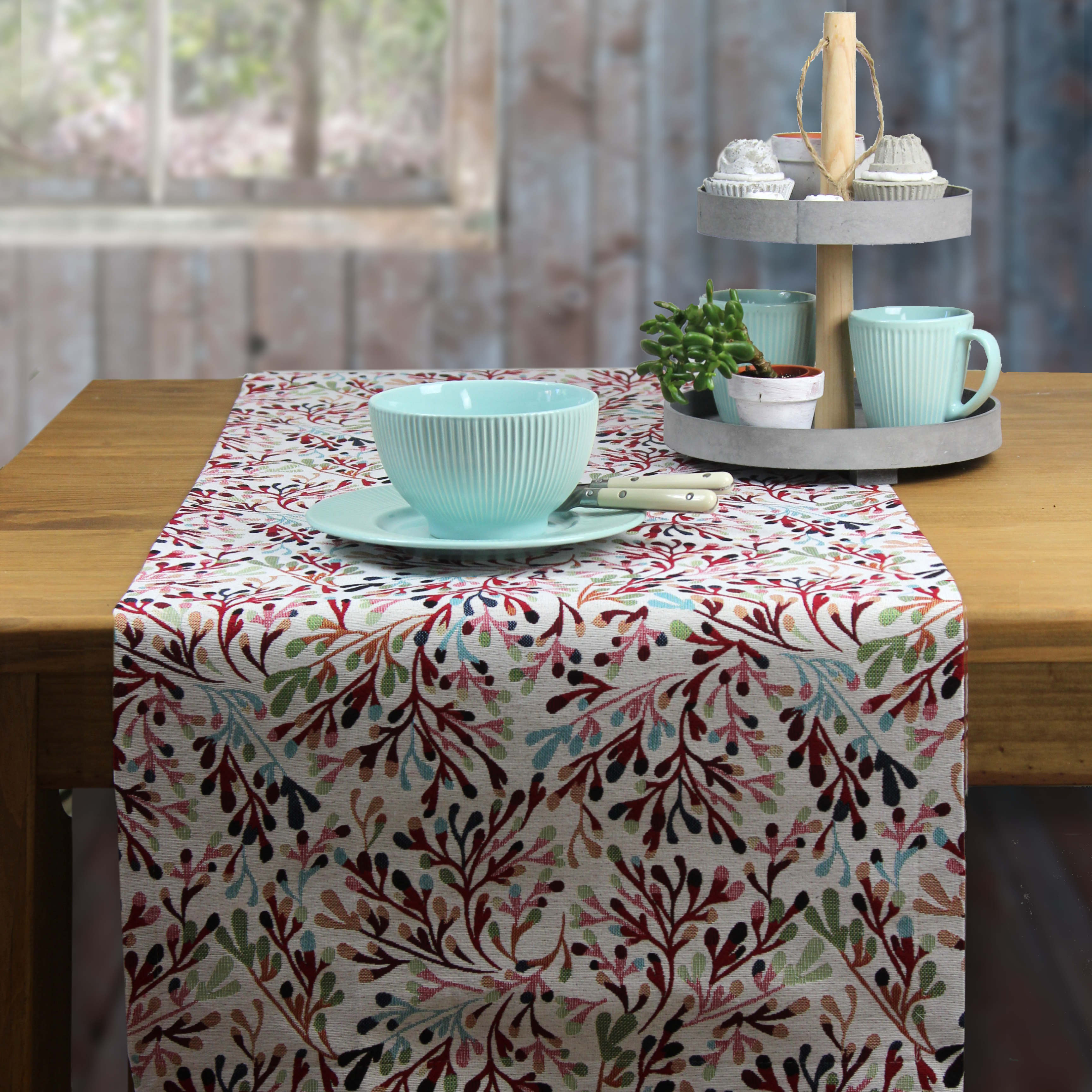 sander Tischdecke Coral 85 x 85