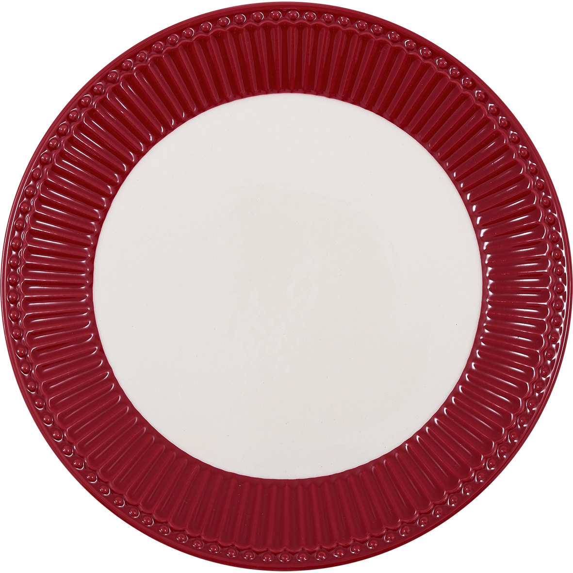 Greengate Frühstücksteller Claret Red