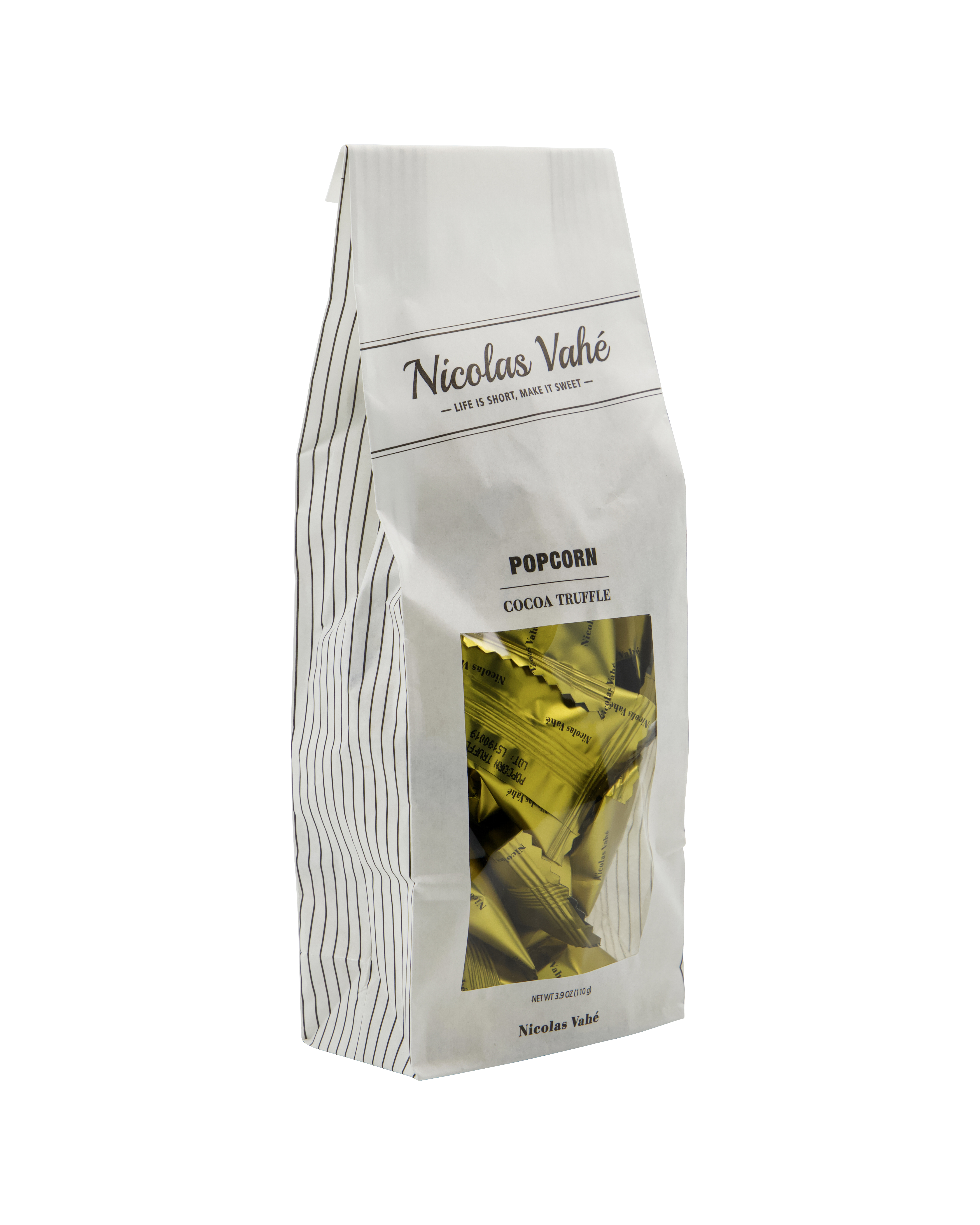 Nicolas Vahé Schoko-Trüffel mit Popcorn