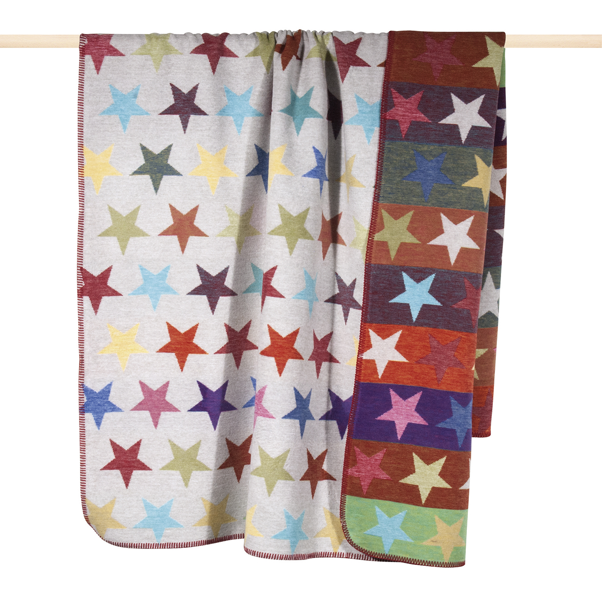 pad design Wolldecke Stars multi