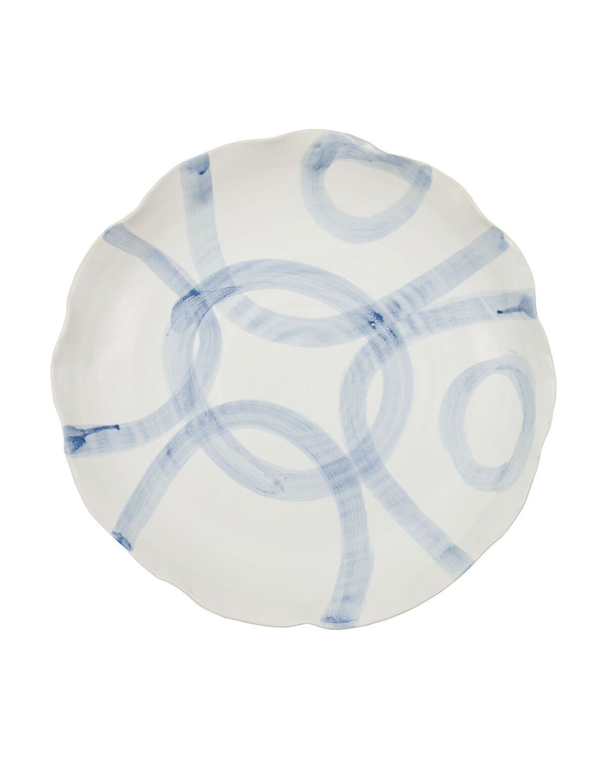 House Doctor Schale ISA Weiss/Hellblau Ø 40cm