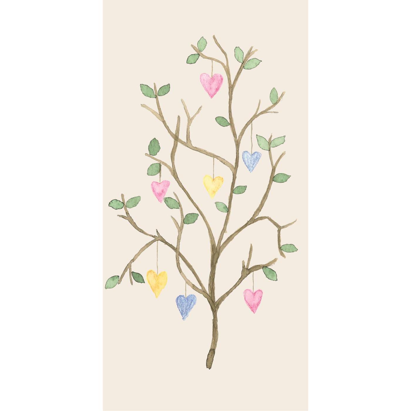 Ib Laursen Papierserviette Frühlingszweig, 16 Stück