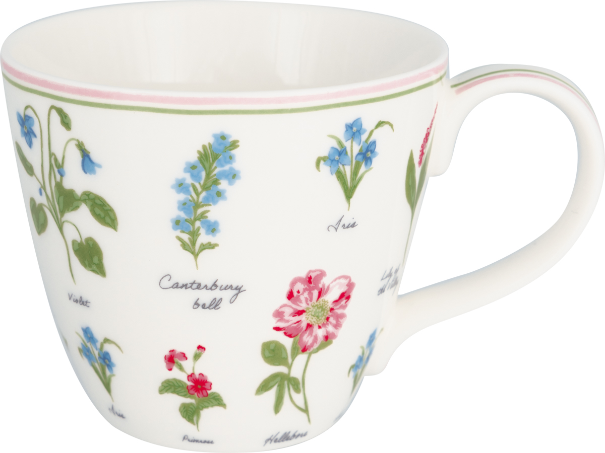 Greengate Henkelbecher Agnes White