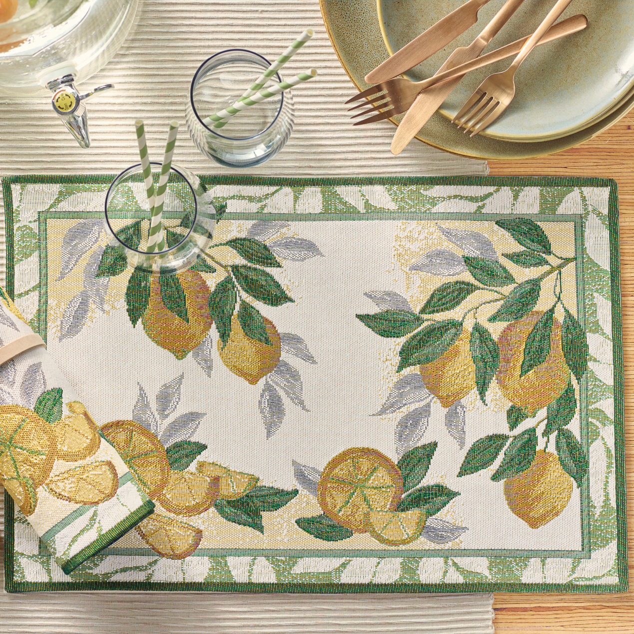 sander Tischset Lemon 32 x 48