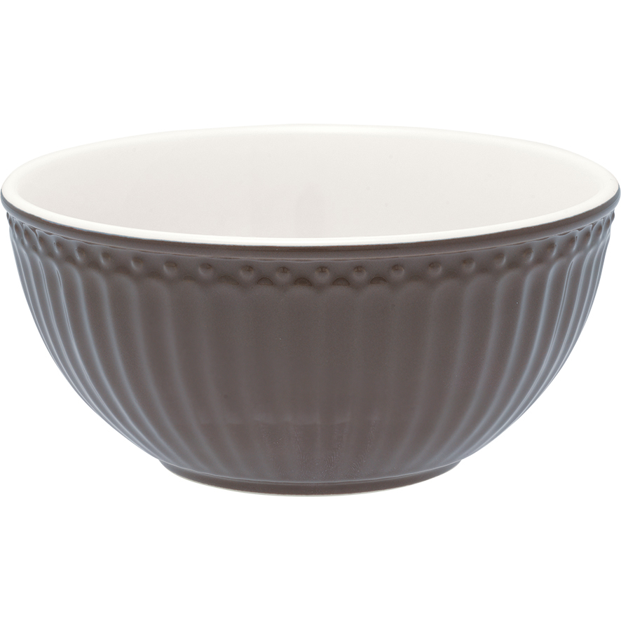 Greengate Müsli Schale Alice Dark Chocolate