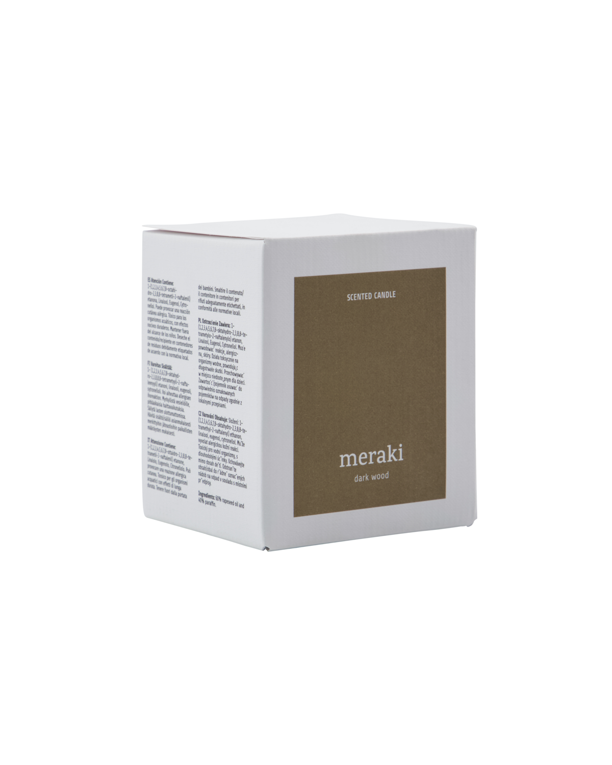 Meraki Duftkerze Dark Wood