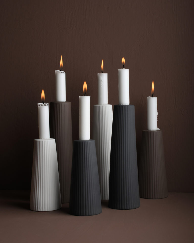 Storefactory Kerzenhalter Linghed Weiss Small