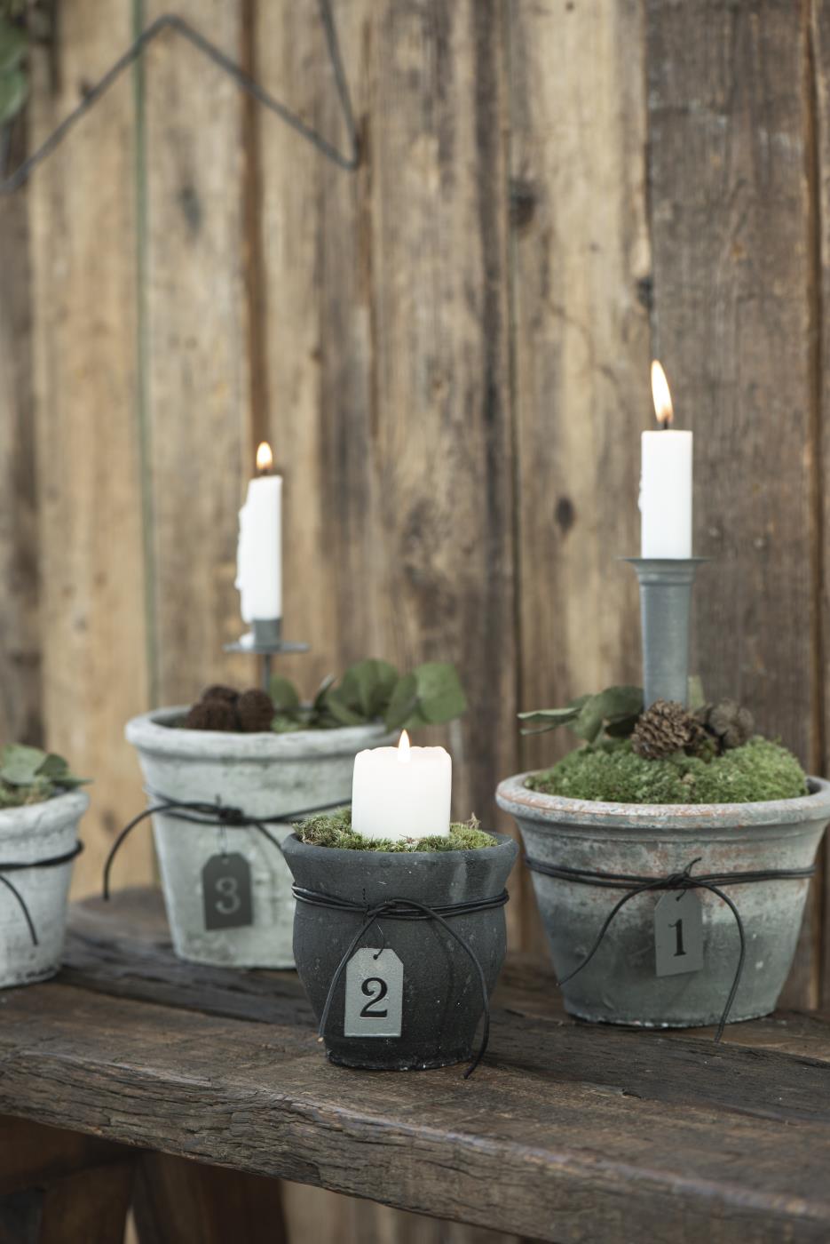 Ib Laursen Kerzenhalter mit Spiess für dünne Stabkerzen