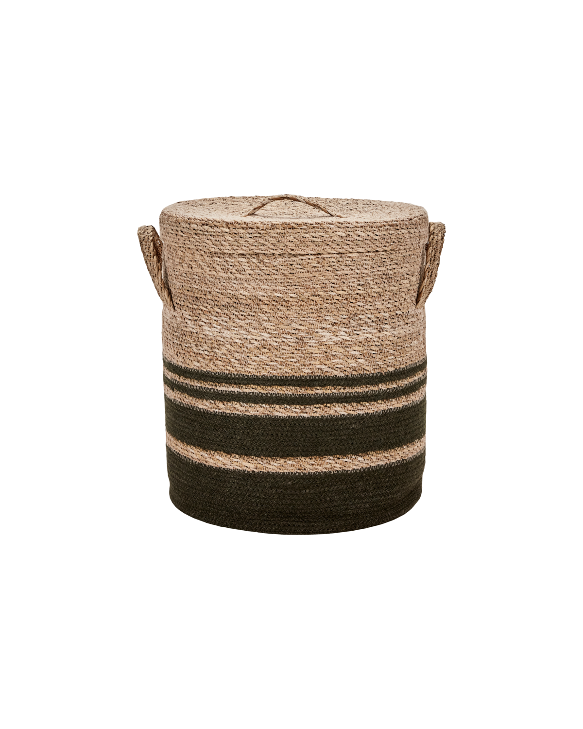 House Doctor Aufbewahrungskorb mit Deckel H 40cm