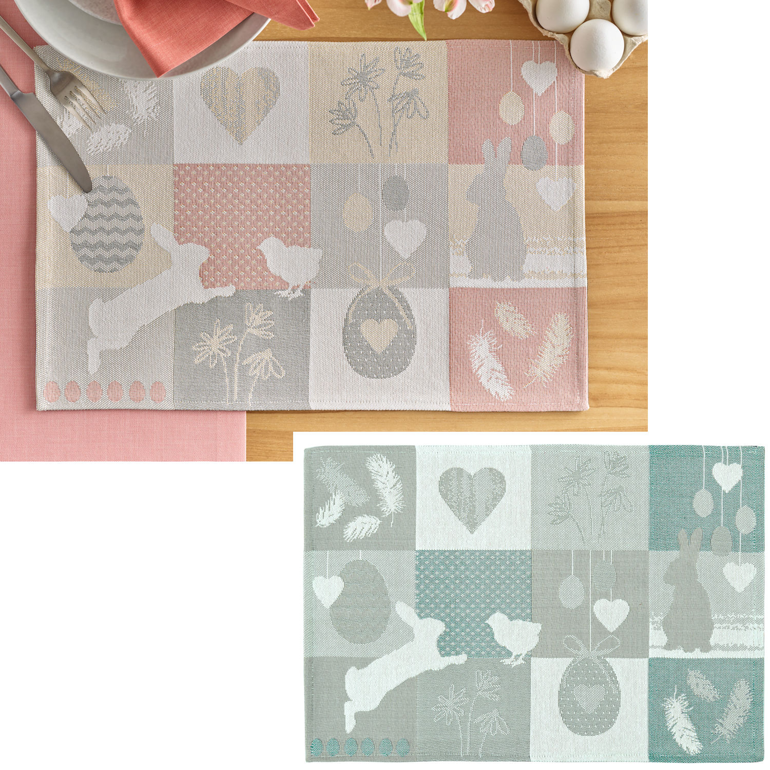 sander Tischset Happy Easter 32 x 48