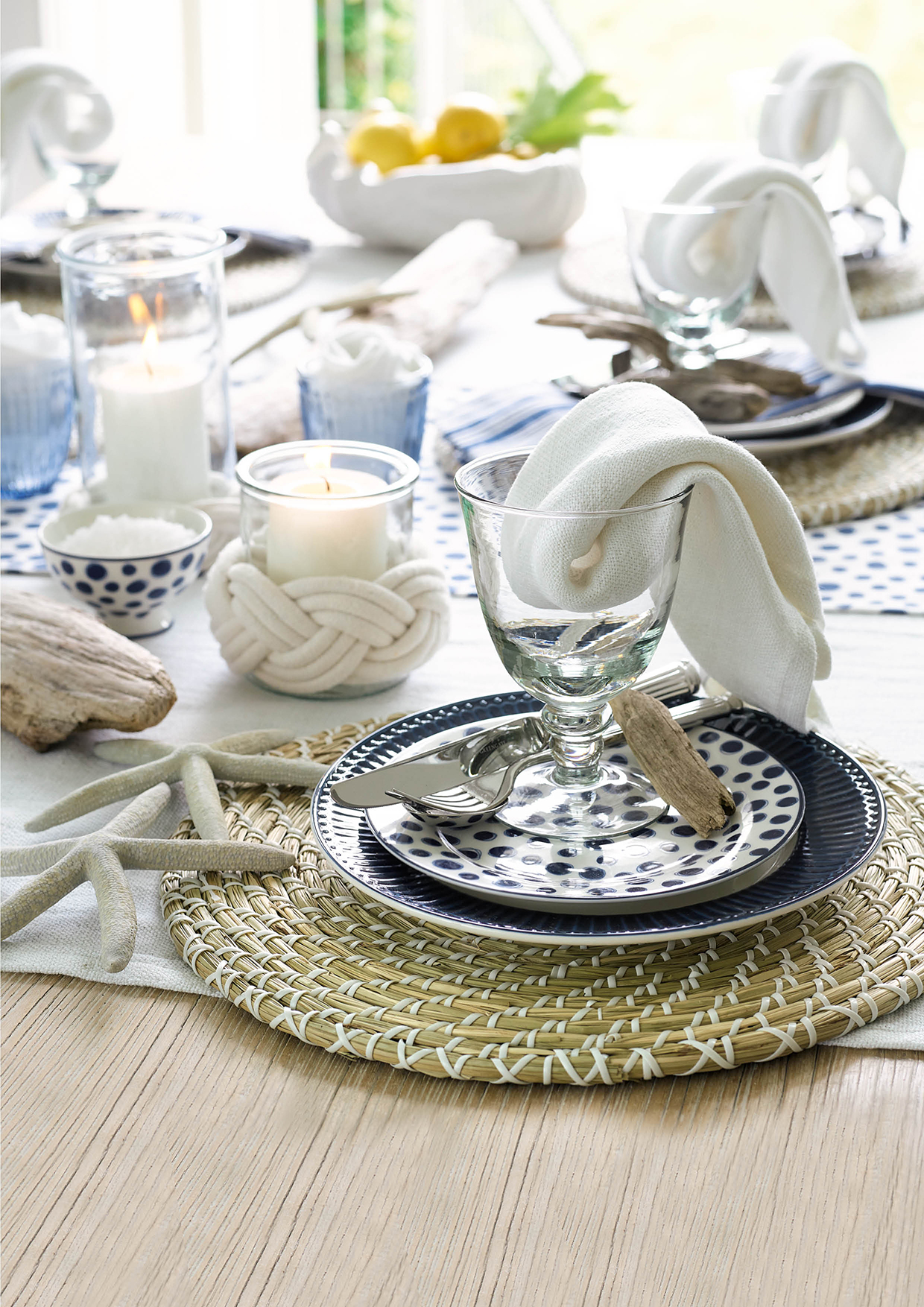 Greengate Platzset Rund Natur