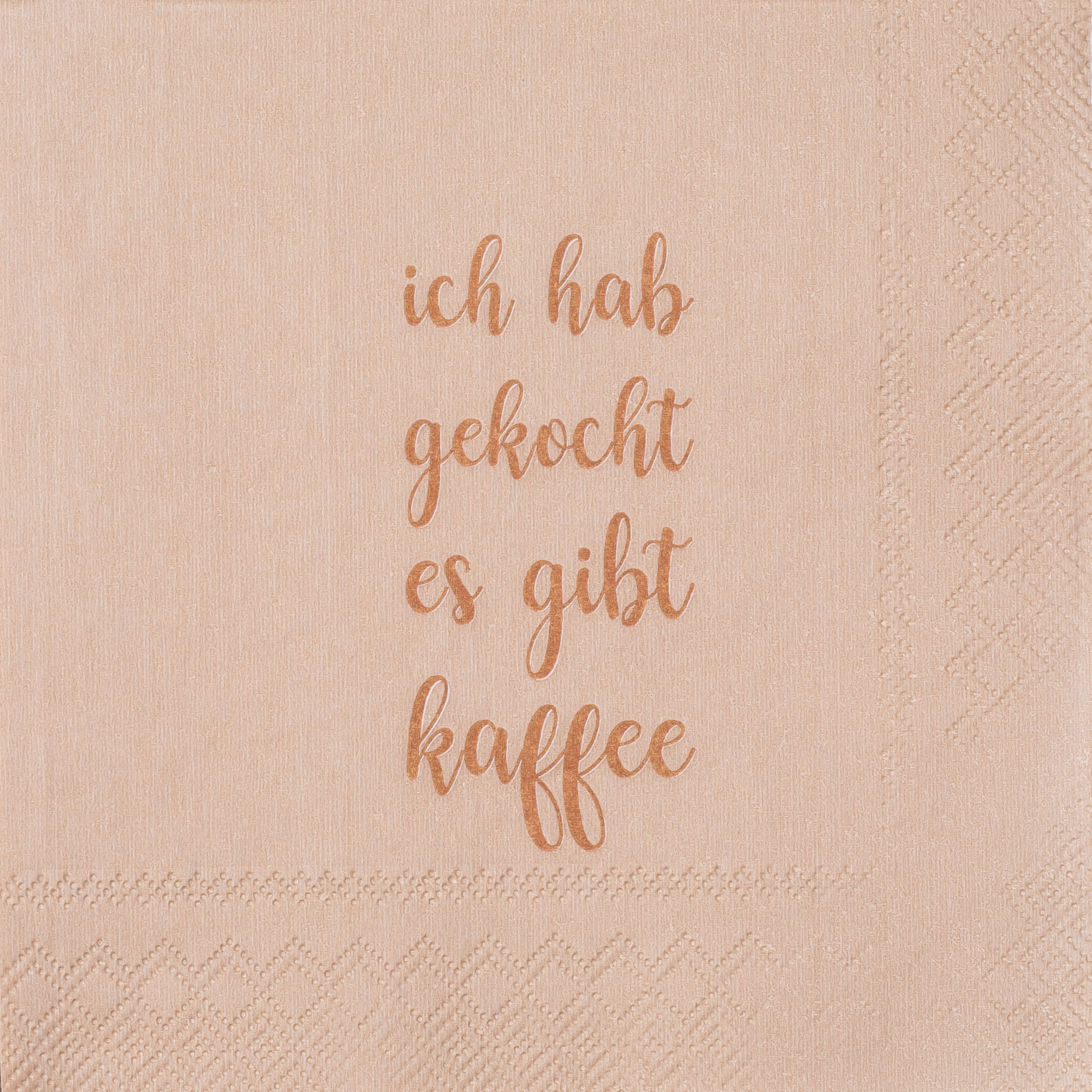 räder Papierservietten "Ich habe gekocht, es gibt Kaffee"  20 Stück